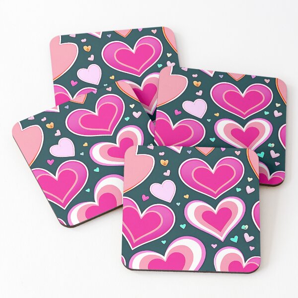 Item preview, I Care For The Cutest Little Hearts | Valentines Day Hearts Pattern designed and sold by GonIaza.