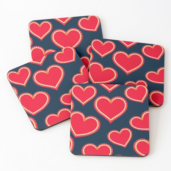 Item preview, I Care For The Cutest Little Hearts | Valentines Day Hearts Pattern designed and sold by GonIaza.