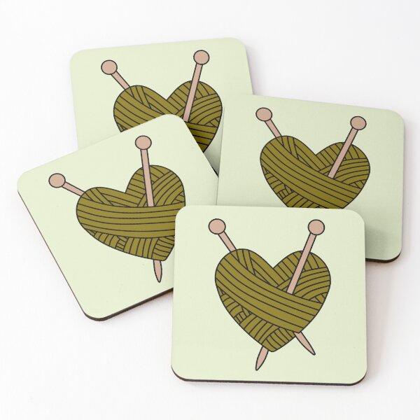 Item preview, Yarn Heart (Olive) designed and sold by nklange240.