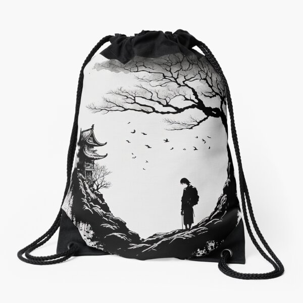 Item preview, Japanese Ink Drawing designed and sold by AiCollection.