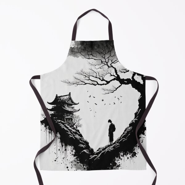 Item preview, Dibujo de tinta japonesa designed and sold by AiCollection.