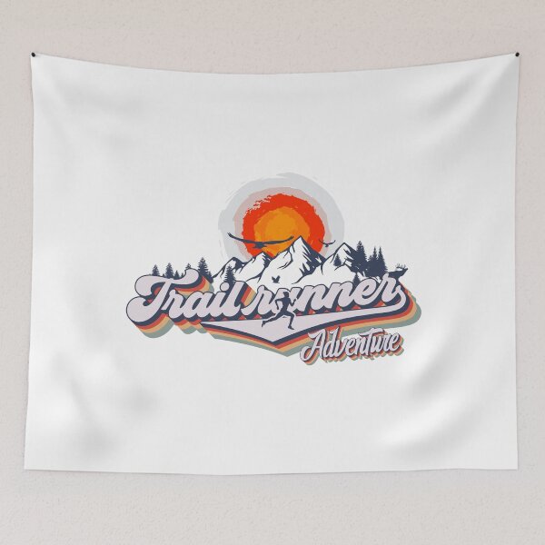 Item preview, Running vintage style , Trail runner adventure  designed and sold by HomeCoquette.