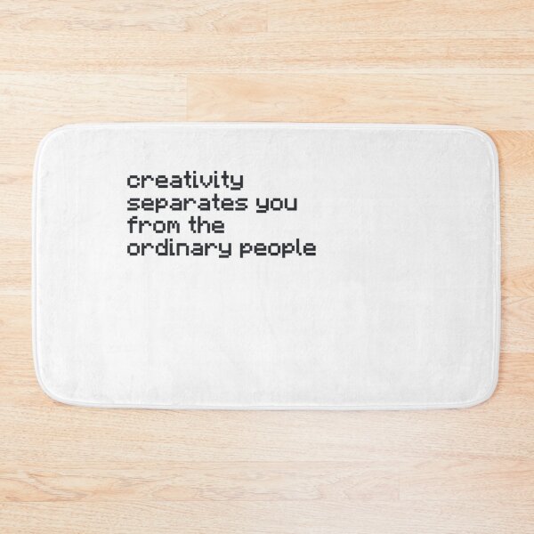 Item preview, Creativity quote designed and sold by jamcaYT.