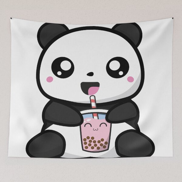Item preview, Panda Boba Kawaii Bubble Tea designed and sold by Mystocus.