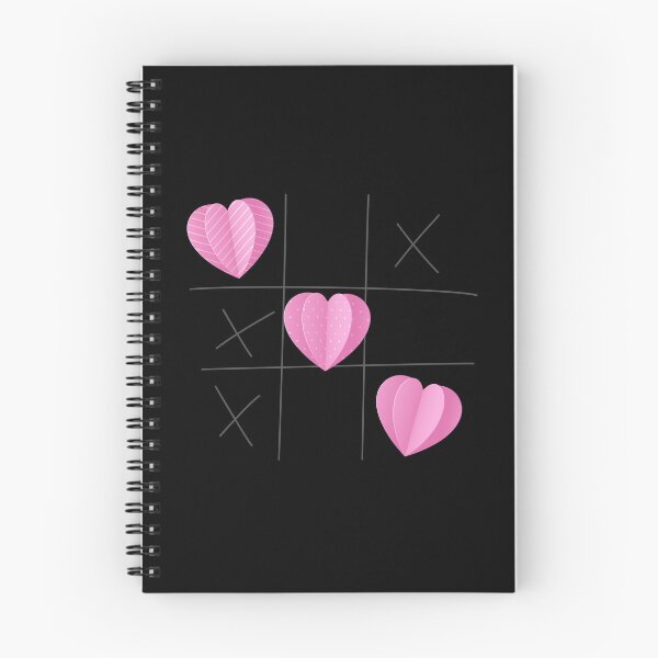 Item preview,   "Love Always Wins Happy Valentines Day " Spiral Notebook designed and sold by CornerStore007.