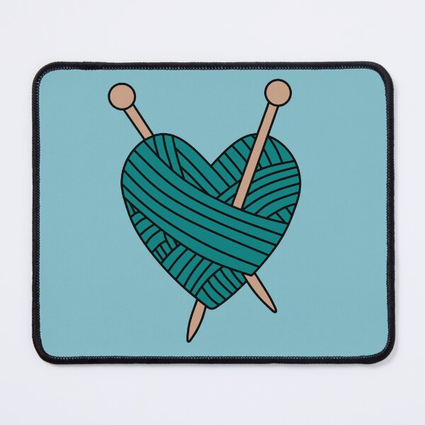 Item preview, Yarn Heart (Turquoise) designed and sold by nklange240.