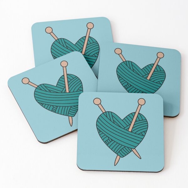 Item preview, Yarn Heart (Turquoise) designed and sold by nklange240.