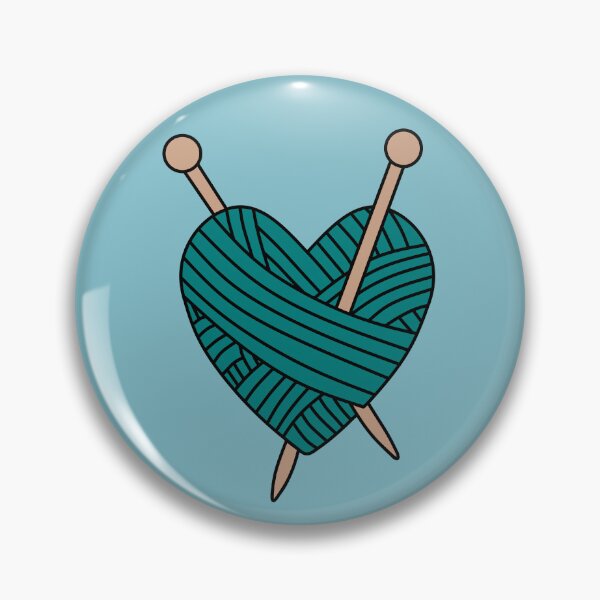 Item preview, Yarn Heart (Turquoise) designed and sold by nklange240.