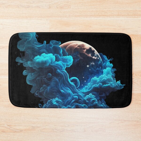 Item preview, Moon and magic clouds designed and sold by NavyPanda.
