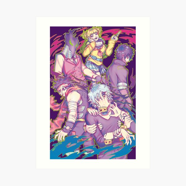 BNHA League of Villians Art Print
