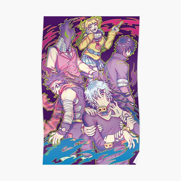 BNHA League of Villians Poster