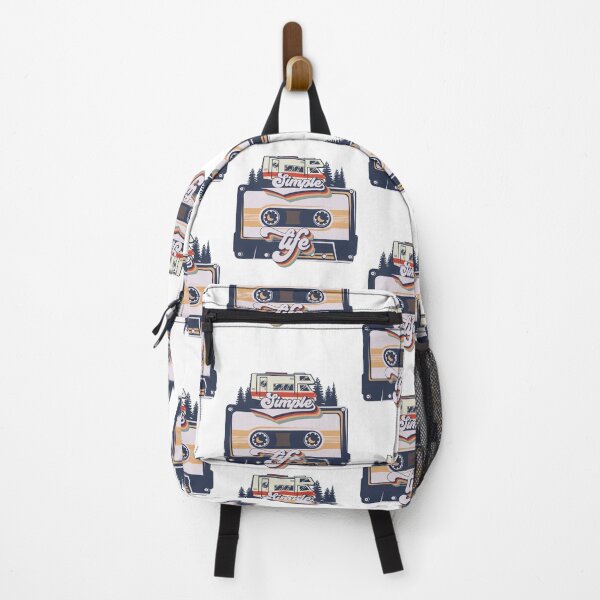 Item preview, Cute retro camping van cassette music, Van music camping short quote, Simple life  designed and sold by HomeCoquette.