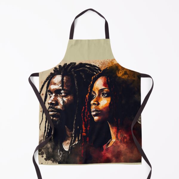 Item preview, African American Couple- Love And Unity  designed and sold by CocoaWahine.