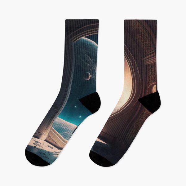 Item preview, Surreal Liminal Space - A Doorway to the Universe designed and sold by NeoFuturismArt.