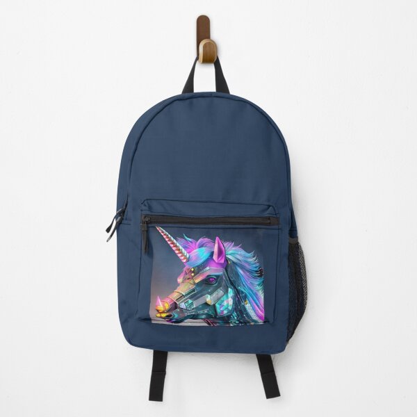 Item preview, Cosmic turquoise-pink Unicorn robot designed and sold by Olga Nagornaya.