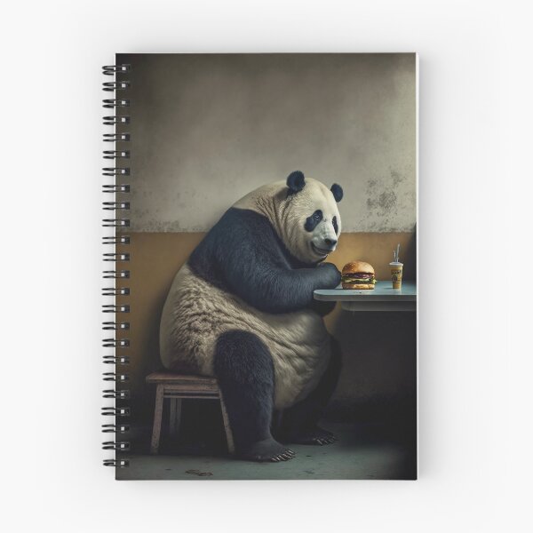Item preview, Panda bear at a fast food restaurant designed and sold by Simone Davino.