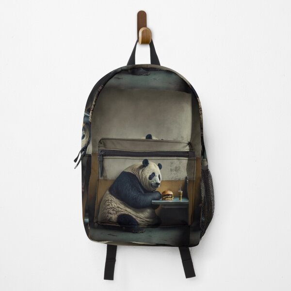 Item preview, Panda bear at a fast food restaurant designed and sold by Simone Davino.