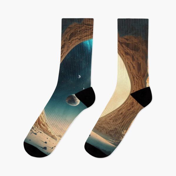 Item preview, Surreal Liminal Space - A Gateway to the Galaxies designed and sold by NeoFuturismArt.