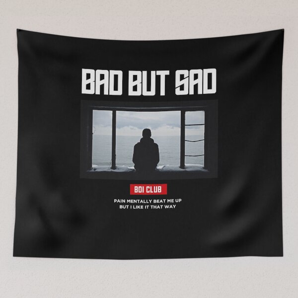 Item preview, Bad but sad boi club alone designed and sold by ALIENATIVED.
