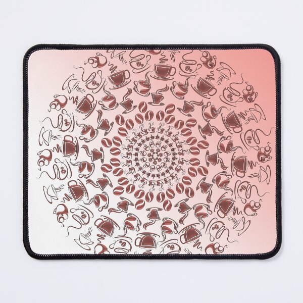 Item preview, Living coral coffee mandala No2 designed and sold by joshuayule.