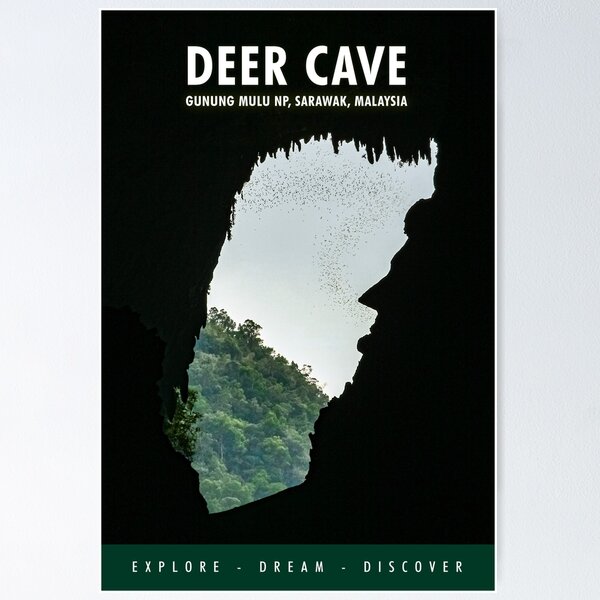 Deer Cave Poster