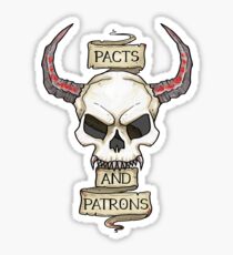 D&D - Warlock - Pacts And Patrons Sticker