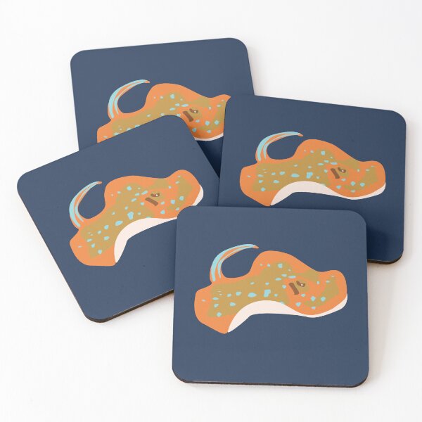Item preview, Stingray | Blue spotted stingray | ribbontail ray | Wildlife | Ocean Fish designed and sold by AlyCastelluccio.