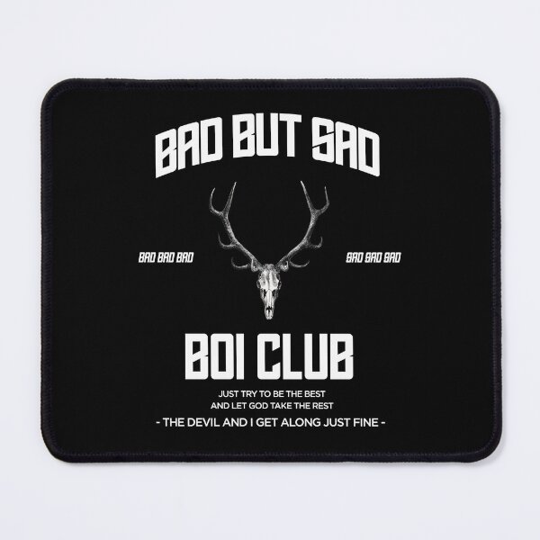Item preview, Bad but sad boi club skull designed and sold by ALIENATIVED.