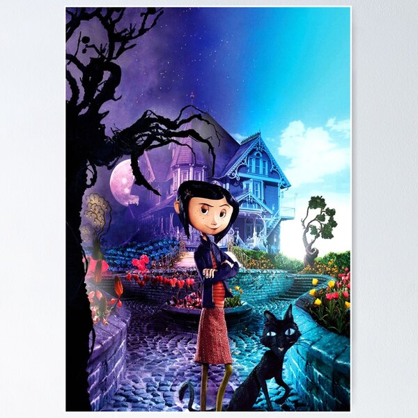 Halloween Coraline Movie Poster - Allsoymade
