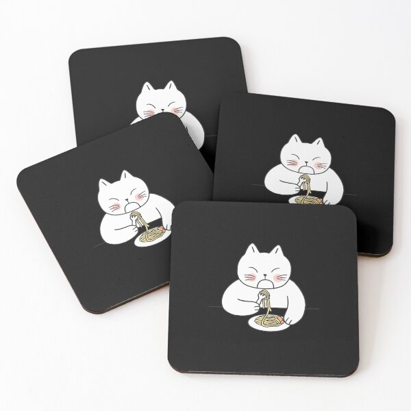Item preview, Cat eating spaghetti designed and sold by BDG06.