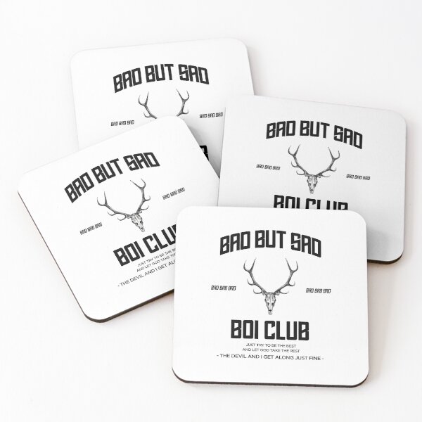 Item preview, Bad but sad boi club college designed and sold by ALIENATIVED.