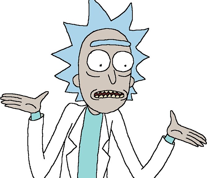 Rick Sanchez Sticker Redbubble