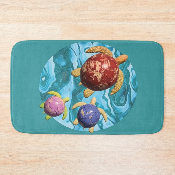 Item preview, Family of sea Turtles designed and sold by atedesigns.