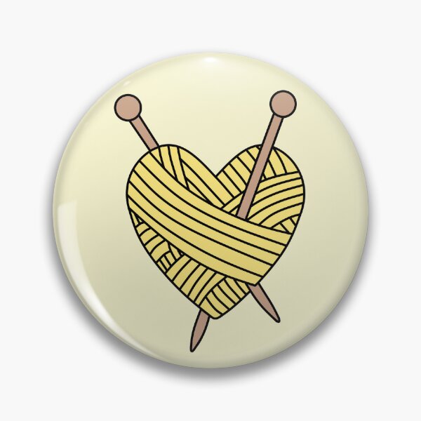 Item preview, Yarn Heart (Pastel Yellow) designed and sold by nklange240.