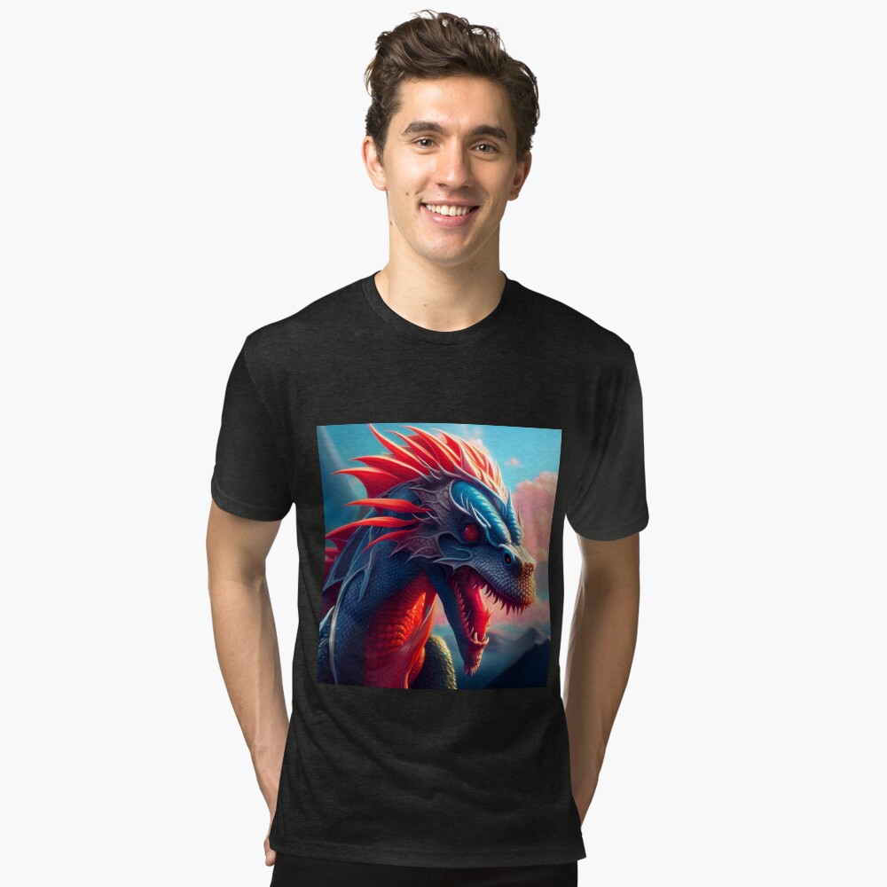 Item preview, Tri-blend T-Shirt designed and sold by dragynrain.