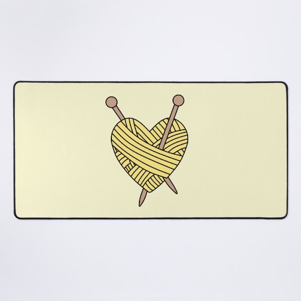Item preview, Yarn Heart (Pastel Yellow) designed and sold by nklange240.