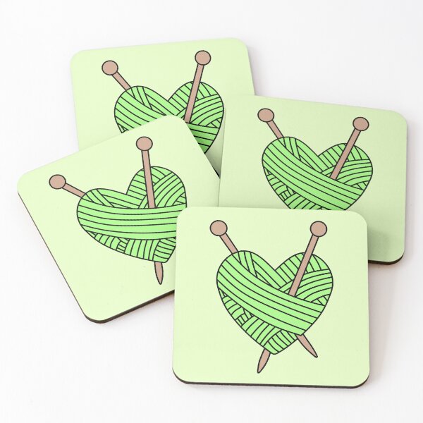 Item preview, Yarn Heart (Lime Green) designed and sold by nklange240.