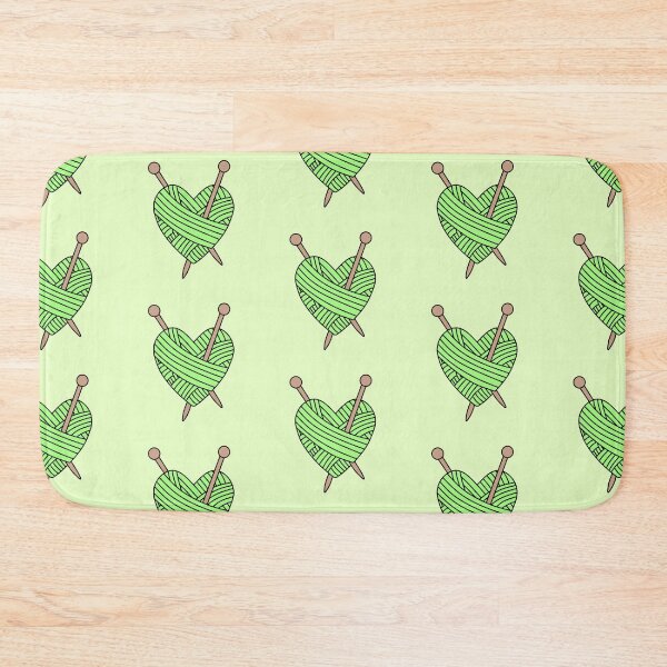 Item preview, Yarn Heart (Lime Green) designed and sold by nklange240.