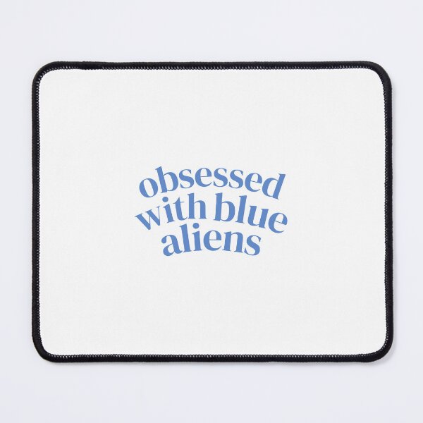 Item preview, Obsessed With Blue Aliens | Light Blue designed and sold by riyasarts.