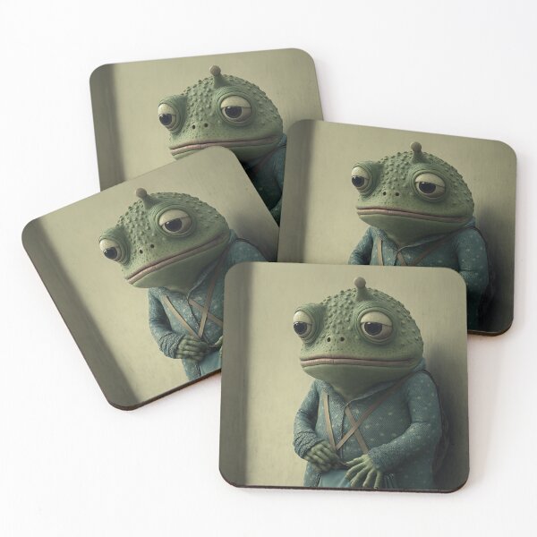 Item preview, Frog Granny Pop Surrealism designed and sold by AiCollection.