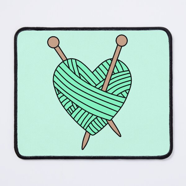 Item preview, Yarn Heart (Seafoam) designed and sold by nklange240.