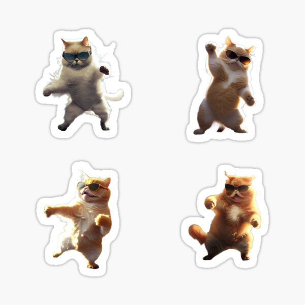 Dance Sad Cat Dance Sticker - Dance Sad Cat Dance Sad Cat Meme