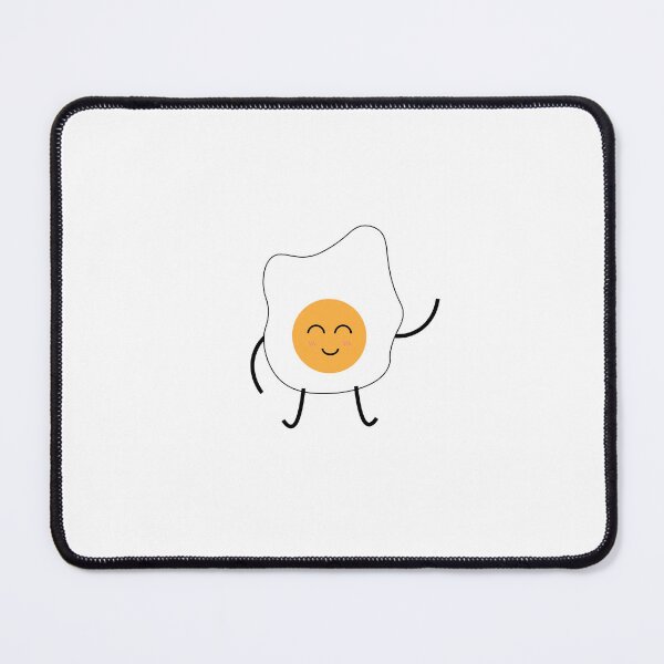 Item preview, Happy Little Waving Fried Egg designed and sold by HeliumIon10.