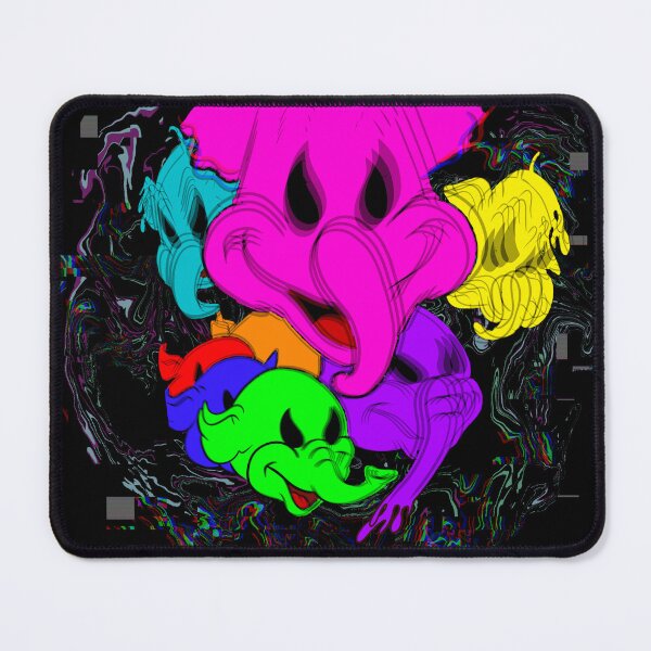 Item preview, Psychedelic Elephants Merch Fan Art designed and sold by LucidTracings.