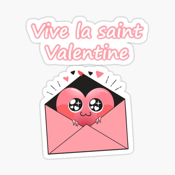 La Saint Valentin Stickers for Sale