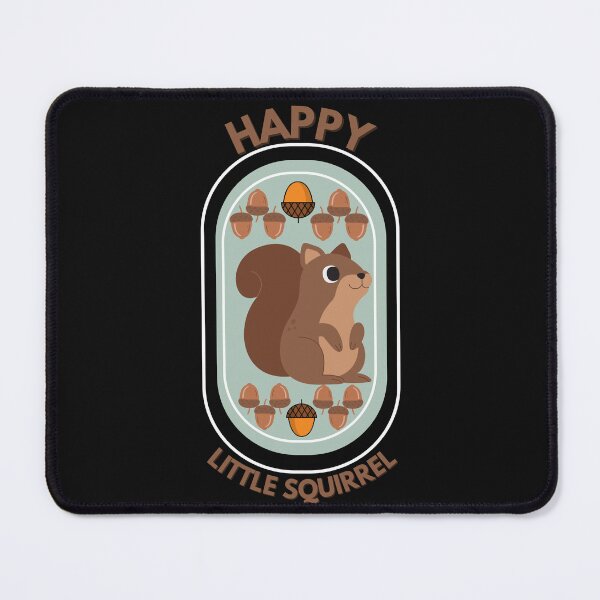 Item preview, happy little squirrel designed and sold by NikkosDesigns.