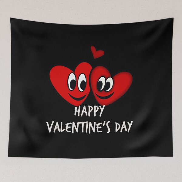 Item preview, Cute Cartoon Hearts Happy Valentine’s Day Design designed and sold by Vividality.