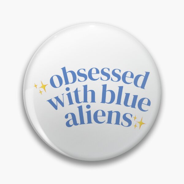 Item preview, Obsessed With Blue Aliens | Star Emoji designed and sold by riyasarts.