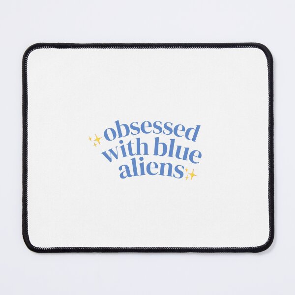 Item preview, Obsessed With Blue Aliens | Star Emoji designed and sold by riyasarts.