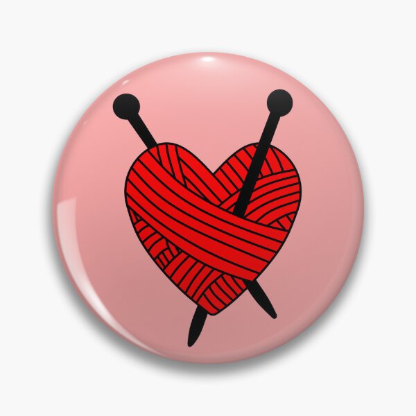 Item preview, Yarn Heart (Red) designed and sold by nklange240.